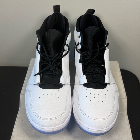 Nike Jordan Fadeaway Men's Sneakers AO1329-100 , size 14, black and white, NWOT - Picture 13 of 15